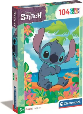 Clementoni Disney Stitch puzzel van 104 Stukjes