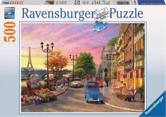Ravensburger puzzel Avondsfeer in Parijs