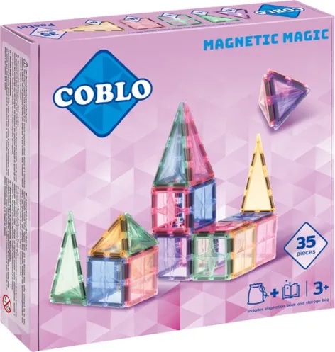 Coblo Pastel magnetisch speelgoed