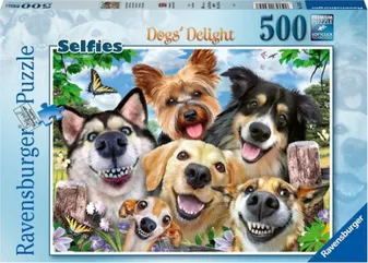 Ravensburger puzzel vrolijke honden