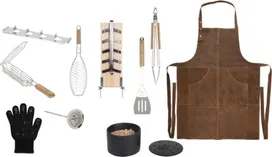 Supervintage luxe barbecue set