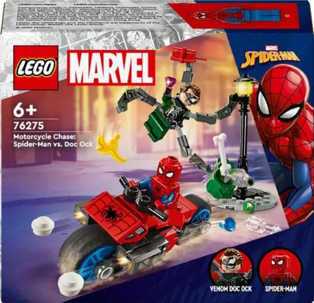 LEGO Marvel Motorachtervolging: Spider-Man vs. Doc Ock