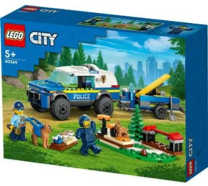 LEGO City Mobiele training voor politiehonden