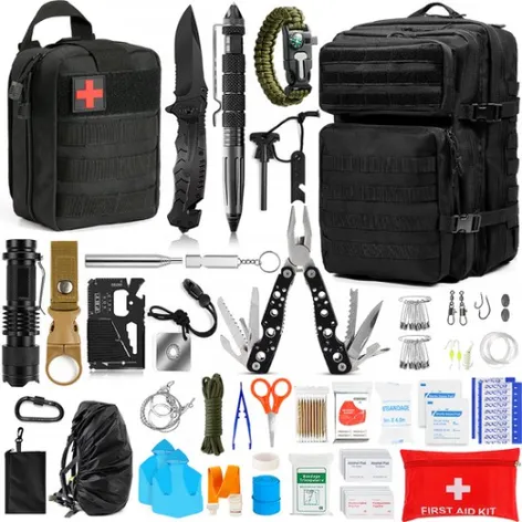 Survival Kit rugzak met accessoires