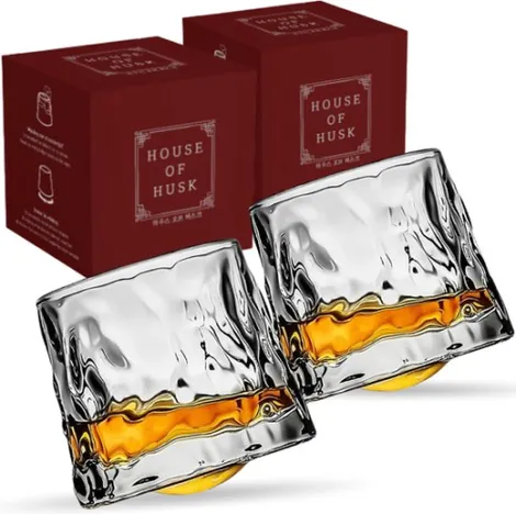 House of Husk premium whiskey glazen